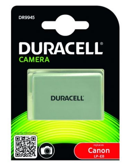 Duracell Canon LP-E8 Kompatibelt